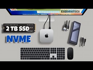 MAC MINI EXTERNAL NVME SSD