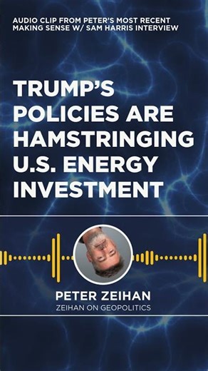 Trump’s Policies are Hamstringing U.S. Energy Investment #shorts #energysector #shale