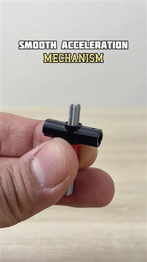 Smooth Acceleration Mechanism (Building Guide & Test) #lego #legotechnic #mechanical #mechanism