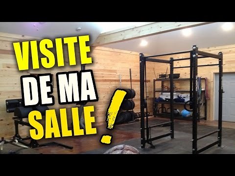 Visite guidée de ma salle de Musculation ! (garage gym)