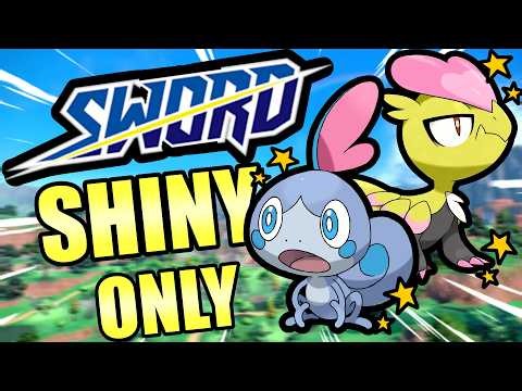 Pokemon Sword But I Can Only Use SHINY Pokemon!