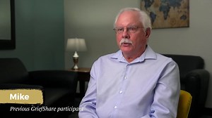 “My heart yearns to use what I have learned, and the healing God has granted me, to now bring comfort and hope to others.” - Mike, GriefShare facilitator & past participant | GriefShare