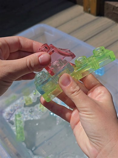 Jelly Blocks for Summer Water Play Fun