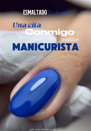 Este será mi próximo color de uñas💙🤓 #manicurista #nailtech #nailtutorial #nailblogger #manicure