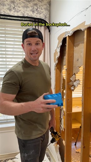 No more buried backsplash outlet…