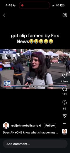 I spoke for like 10 minutes 😭had a respectful conversation and they just cut out anything substantial I said LMFAO #foxnewsisfakenews