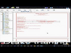 Drake training - printing a retun