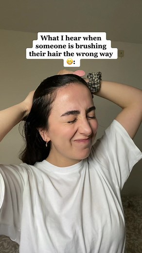 Check my previous video for brushing tips #hair #fyp