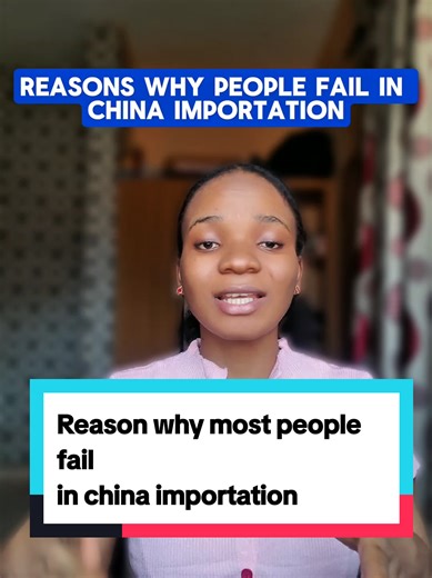 Here are some reasons why most people fail when importing from china. Our China importation training is ongoing 🇨🇳 for 15k #importbusiness #businessideas #smallbusines #miniimportation #china