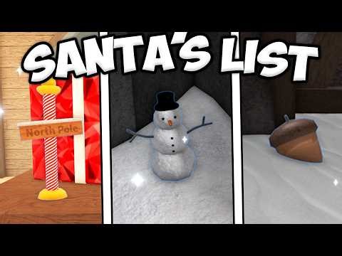 How to get All Santa's List Items in MM2