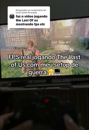 Respondendo a @Leon Scott Keneddy E aí? O que acharam? Não tem como exigir muito, né? 😂 #pc #gamers #setup #pcgamer #thelastofus2