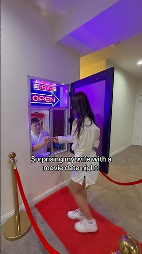 Surprising my wife with a Movie Night!