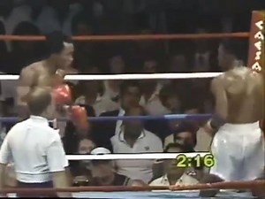 Won't ever forget this round. | SUGAR RAY LEONARD