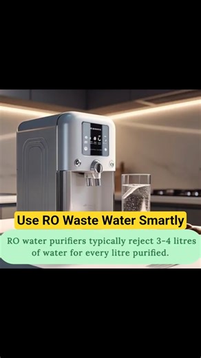 Don’t Throw RO Waste Water — Use It Smartly! #shorts