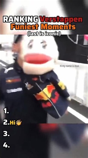 Ranking Max Verstappen Funniest Moments 🤣 #f1