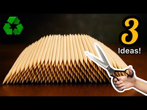 3 Incredible Ideas with Wooden Skewers You’ve Never Seen Before | Super Genius Recycling Idea!