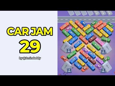 Car Jam Level 29 Solution and Walkthrough