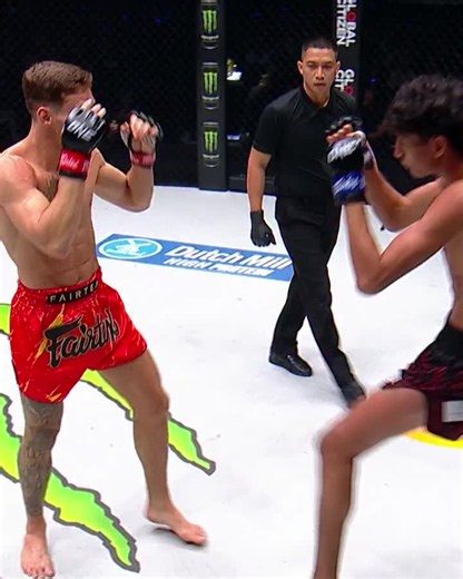 STATEMENT MADE 😤 When Nabil Anane STUNNED Nico Carrillo to claim the ONE Interim Bantamweight Muay Thai World Title!