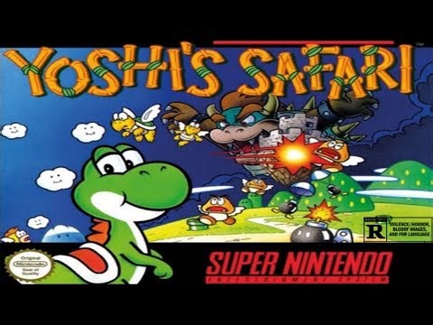 -SNES- YOSHI'S SAFARI *FULL* (Gameplay) #DaDrunkGamer #Yoshi #Shorts #Vertical