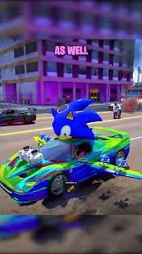 every time i crash my sonic car gets better...3
