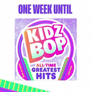 ONE WEEK until our brand new album 'KIDZ BOP All-Time Greatest Hits’ is OUT EVERYWHERE💿🎤🌍⁣⁣ ⁣⁣ Pre-Order HERE: https://found.ee/KBATGH | KIDZ BOP