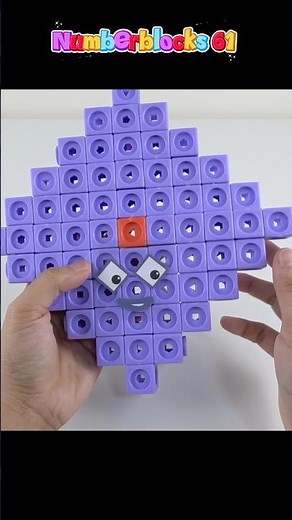 How To Make Numberblocks 61