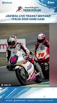 Trans7 Live Schedule for the 2026 Italian MotoGP Afternoon Race, Featuring Interesting Facts Abou...