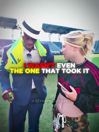 She Steals IShowSpeed’s Cane 😱