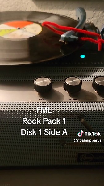 Glitch Disk — FML Rock Pack 1 Disk 1 Side A (vinyl sample pack)