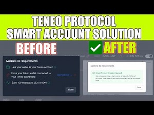 Teneo Protocol Wallet Connect🚀Teneo Protocol Create Smart Account Solution
