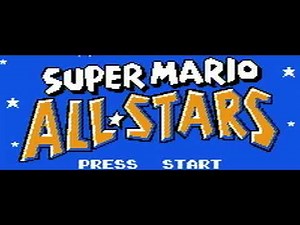 Super Mario All-Stars. SMB1 Overworld. 8-Bit