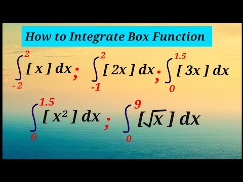 How to integrate Box Function |