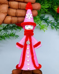 10K views · 151 reactions | Wow!! Wonderful Christmas angel making very easy instruction step by step at home #diy #Christmas #handmade | Craftsome | Facebook