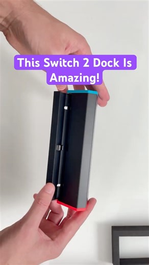 This $40 #Switch2 Dock is PERFECT!