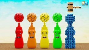 Cocomelon Color Train - Wheels on the Train | Fun Baby Nursery Rhymes & Learning Songs