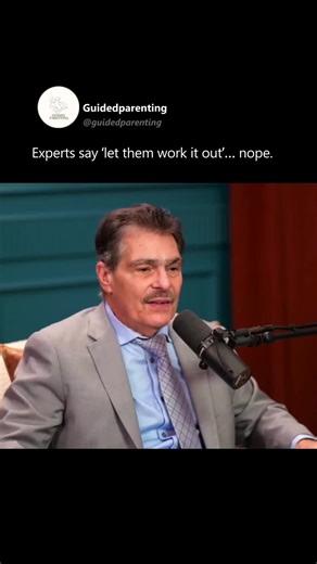 👉 Follow @guidedparenting Sibling fights don’t “teach themselves.” One kid is bigger. Smarter. Faster. Stronger. So “work it out” becomes domination. Then parents wonder why it escalates. Kids need leadership first. Rules first. Consequences first. Then skills can grow. Save this if you’ve been told to “stay out of it.” Send this to your co-parent who repeats that line. #parenting #momlife #siblings #siblingrivalry #parentingtips #boundaries #discipline #emotionalregulation #familylife #coParen
