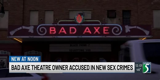 New charges filed against Bad Axe Theatre owner