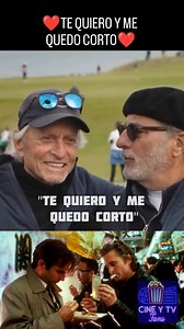 Amigos 🫶 Enormes Michael Douglas y Andy Garcia hablando del golf y la amistad. Juntos desde la pelicula Lluvia Negra (1989) #michaeldouglas #andygarcia | cineytvfans