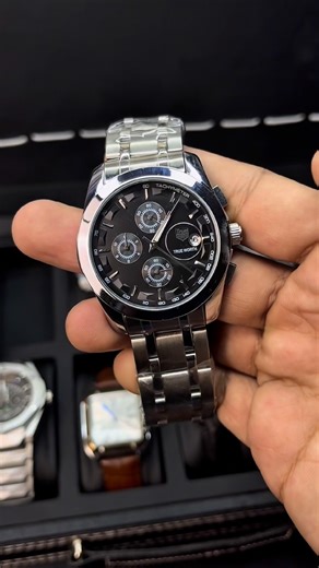 Jack Watches | True Worth Original Chronograph Heavy Weighted Watch Chronograph working Master Lock Water Resistant | Instagram