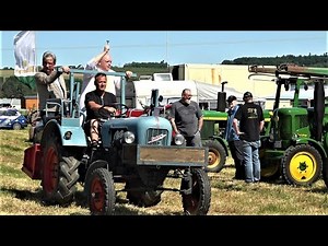 12. Treckertreffen IG Treckerfreunde Schmitt 04.06.2023 Festgottesdienst mit Traktorsegnung