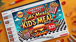 Checkers Rallys Kids Meal Prices