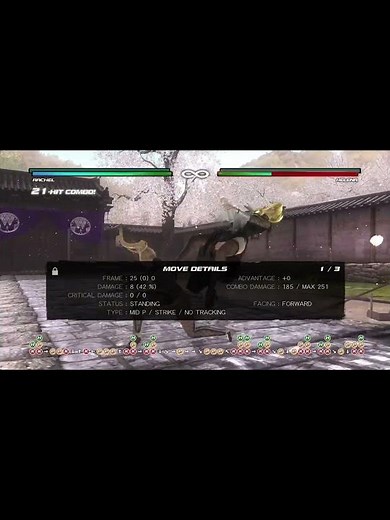 Dead or Alive 5 Rachel & Pai Tag Combo!