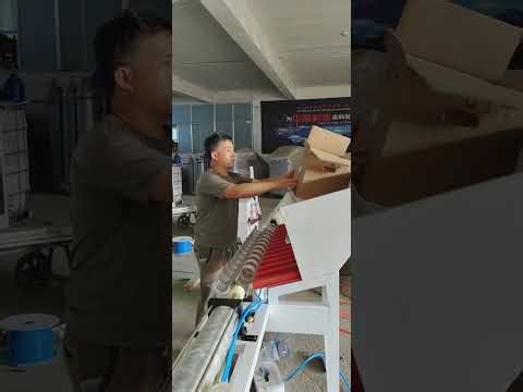 BOPP adhesive packing tape cello tape log roll slitting rewinding equipment production machine line