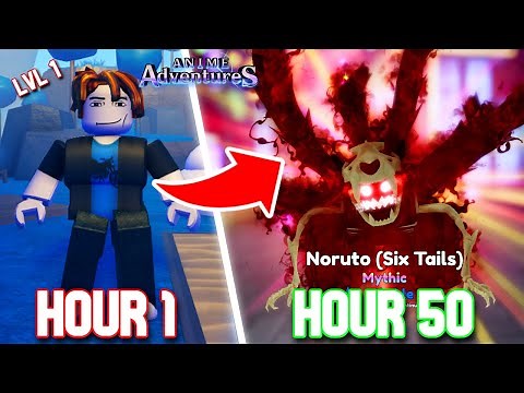 Starting Over and Obtaining Every NEW NARUTO Unit in 50 Hours.. (Anime Adventures)