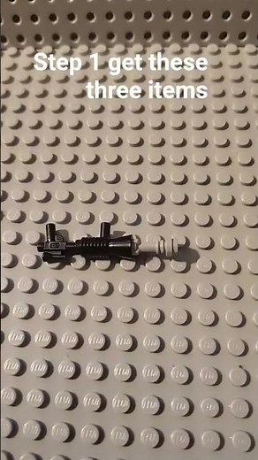 How To Make A Minigun In Lego (REUPLOADED)