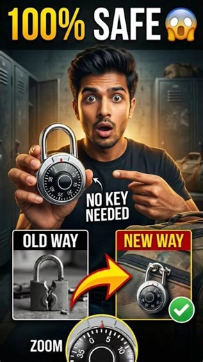 coded lock padlock full review. #shorts