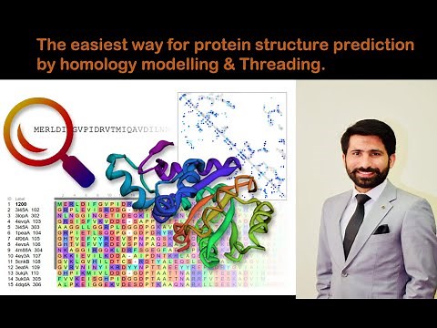 Easiest way for protein structure prediction by homology modelling & Threading. watch in1080 quality