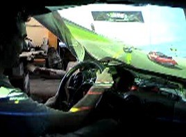 Car modded to control a PC with windscreen display