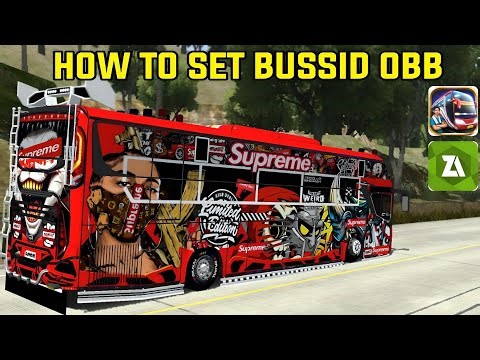 HOW TO SET BUSSID OBB TUTORIAL/ BUSSID OBB