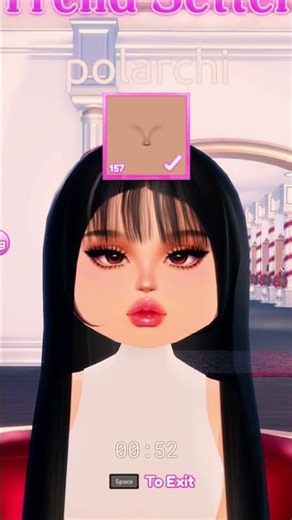 MAKE UP TUTORIAL – Ahyeon SUPA DUPA LUV ✨💄 | Dress to Impress Roblox #dti #roblox #shorts #dti